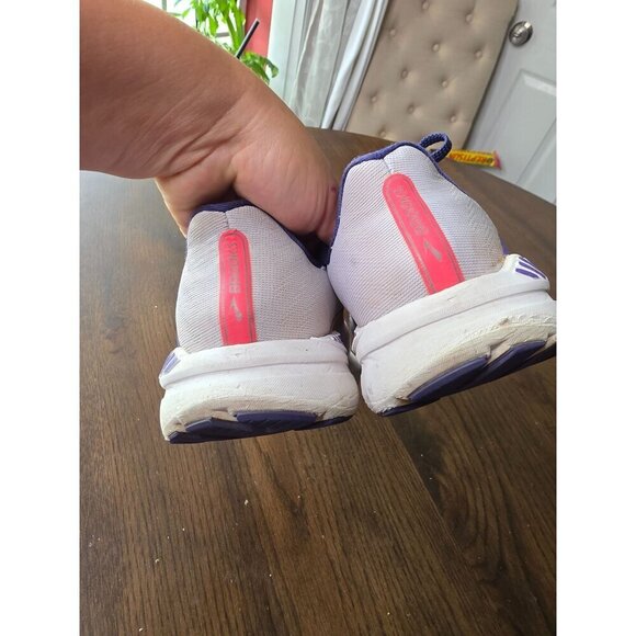 Brooks Launch GTS 8 1203461B520 Running Shoes Woman Sz 6.5 Gray Purple - Picture 4 of 16